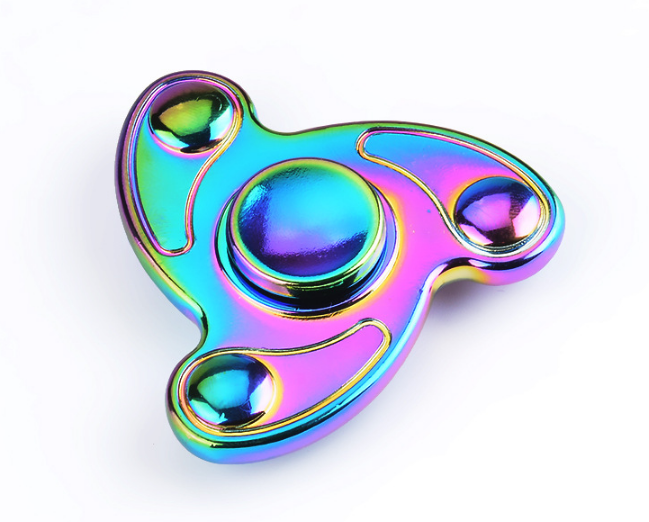 Colorful flying fish Metal Fid Hand Spinner EDC Fingertip Gyro