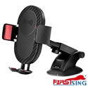 Firstsing 360 Degree Rotation Qi Car Air Vent Wireless Phone Charger Holder の画像