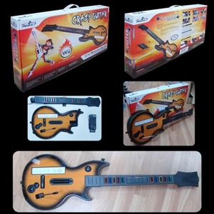 Picture of Wii wireless guitar for Guitar hero III and guitar hero WORLD TOUR