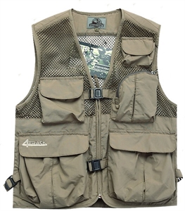 fishman vest with pockets の画像