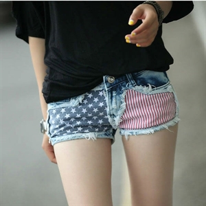 Picture of fashion design girl jeans shrot G20