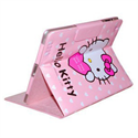 FS00140 Hello Kitty Leather Case Cover With Stand for iPad 2 protective case 