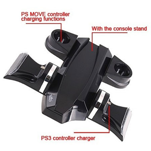 Image de FS18167 PS3 MOVE Charging Stand Charge Dock for PS3 Slim Console