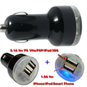 Изображение FS00158 2.1A AX3117 Dual USB Car Charger for  PS Vita 3DS iPad iPhone Andorid