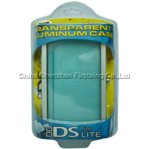 FirstSing  NL027 Transparent Aluminum Case  for  NDS Lite 