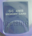 FirstSing  GC028 Memory Card 4M For GAME CUBE の画像