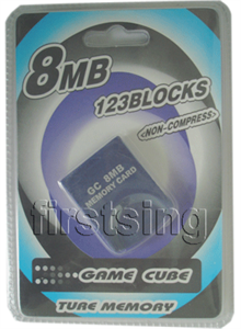FirstSing  GC029 Memory Card 8M For GAME CUBE の画像
