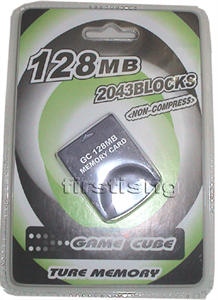 Изображение FirstSing  GC033 Memory Card 128M For GAME CUBE