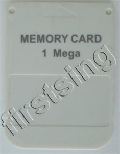 Picture of FirstSing  PSX020 1 Mega Memory Card