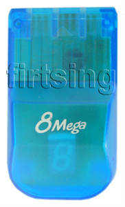 FirstSing  PSX021 8 Mega Memory Card