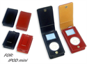 Изображение FirstSing  IPOD038   leather case (with clip)  for  Ipod  mini