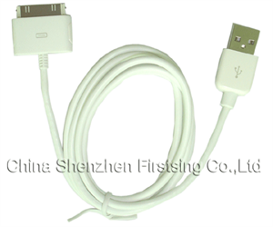 Image de FirstSing  IPOD066 for iPhone 3GS Dock Connector to USB 2.0 Cable V3.0 & 3.1.2