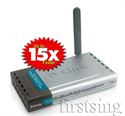 Picture of FirstSing  WB002 D-Link DI-784 Tri-Mode Dualband 802.11a/b/g (2.4/5GHz) 4-Port Wireless 108Mbps Router