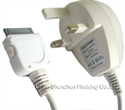 Изображение FirstSing  IPOD039A   AC Adapter W/cord UK Type  for  Ipod