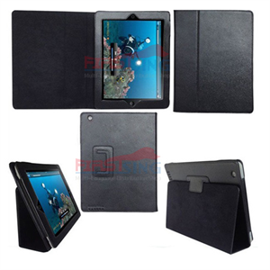 Image de FirstSing FS00075  For  New Apple iPad 2 Leather Protective Case Cover with Built-in Stand