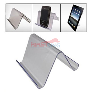 Image de FirstSing FS00081 Crystal Plastic Holder Stand for iPad2 iPhone