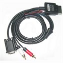 Изображение FirstSing FS17103 for XBOX360 Slim VGA with 2RCA