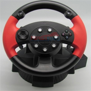 Picture of FirstSing FS10024 for PS3 PS2 Xbox360 PC 4in1 Wired Steering Wheel with Vibration