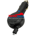 FirstSing FS32004 Micro-USB Retractable Car Charger の画像