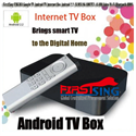 Изображение FirstSing FS07031 Google TV Android TV Internet Box Android 2.2- SUMSUNG CORTEX A8-HD Video-Wi-Fi Bluetooth-HDMI