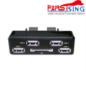 FirstSing FS18158 for PS3 Slim 4 Port USB 2.0 HUB With SD Card Reader の画像