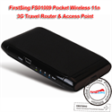 FirstSing FS01009 Pocket Wireless 11n 3G Travel Router & Access Point の画像