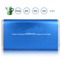 Image de FirstSing FS00132 Portable Rechargeable 6000mAh Emergency Power Battery