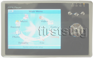 FirstSing  MP4008 Built-in 20GB Hard Disk の画像