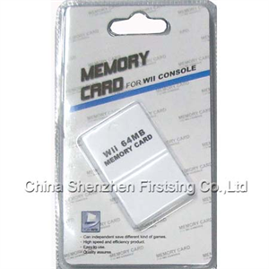 Image de FirstSing  FS19020 64MB Memory Card  for  Nintendo Wii 