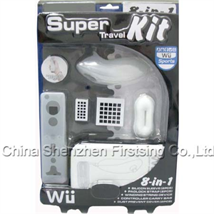 Image de FirstSing  FS19025 8in1 Kit   for  Nintendo Wii 