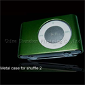 Изображение FirstSing  FS09112   Metal Case (Green)   for  iPod  Shuffle  2nd