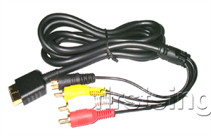Image de FirstSing  PSX2030  S-AV-Gun Cable  for  PS2