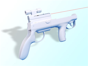 FirstSing FS19107  Laser Light Gun for Wii