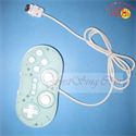 Picture of FirstSing FS19201 Transparent Light Blue Classic Controller for Wii