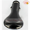 Изображение FirstSing FS21129 Dual USB Car Charger for iPhone