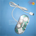 Picture of FirstSing FS19203 Transparent Classic Controller for Wii