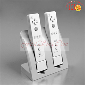Image de FirstSing FS19227 Dual Charger Station for Wii Motion Plus