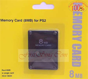 Picture of FirstSing PSX2046 8MB Memory Card For PS2