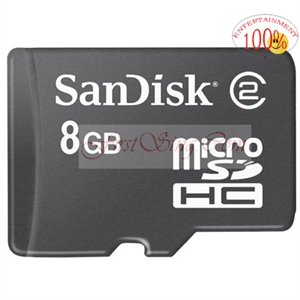 Изображение FirstSing FS03015 Sandisk 8GB Micro SD (SDHC) memory card