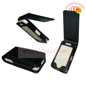 Image de FirstSing FS09007 for iPhone 4G Leather Flip Case