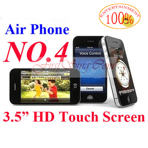 Изображение FirstSing FS31003 Unlocked Air cell phone 8GB NO.4 WIFI JAVA 3.5 inch HD Touch