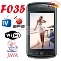 FirstSing FS31007 QUAD BAND GPS WIFI Java Dual SIM Mobile Phone 2GB の画像