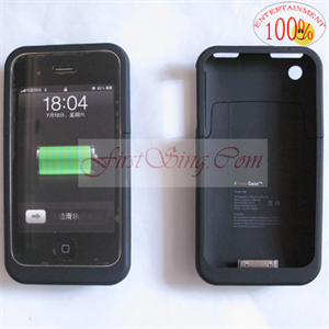 Picture of FirstSing FS27049 iPower Case with Built-In Rechargeable Li-Ion Battery for iPhone 3G/3G S