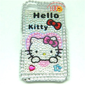 Image de FirstSing FS09025 Hello Kitty Bling Hard Case Cover for iPhone 4G