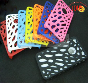 Picture of FirstSing FS09026 Colorful Incase Perforated Snap Design Case for iPhone 4G
