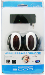 Picture of FirstSing FS22063  Wireless Headphone for PSP 2000 