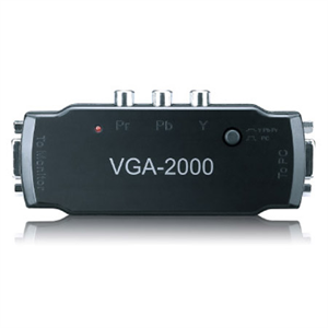 FirstSing FS22078  Mini VGA-2000  Component VGA Box Converter for PSP 2000 Slim / Wii / PS3 