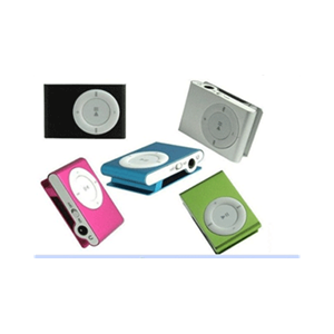 Изображение FirstSing FS08018 1GB Flash Drive Clip Mini MP3 Player Silver