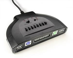 FirstSing FS17068 PS2 Controller & USB Mouse and Keyboard Adapter for Xbox360