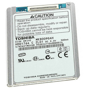 Изображение FirstSing FS09196 80GB Hard Drive (MK8009GAH) for iPod